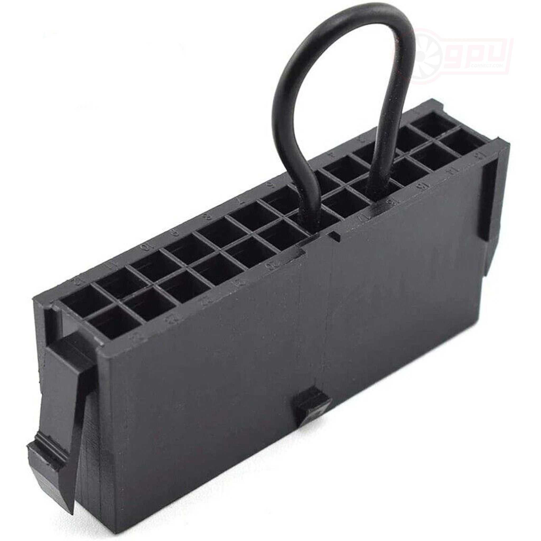 ATX 24 Pin Power Jump Start Bridging Connector Watercooling Adapter Pl ...