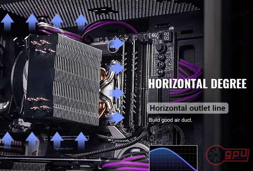 ATX 24 Pin Female to 24 Pin Male 90 Degree Right Angle Power Connector ...