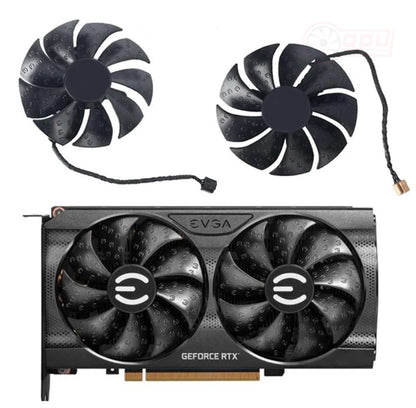 EVGA RTX 3050 3060 Ti XC GAMING BLACK Replacement Fans - GPUCONNECT.COM