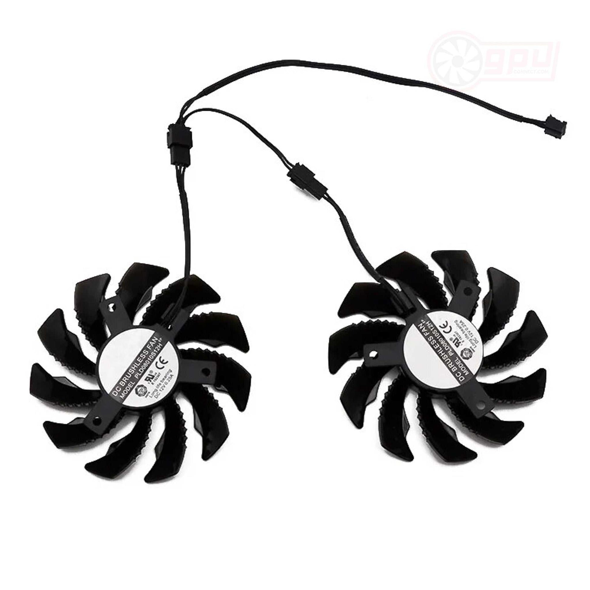 Gigabyte GeForce GTX 1650 OC CN 4G Replacement GPU Fan - GPUCONNECT.COM