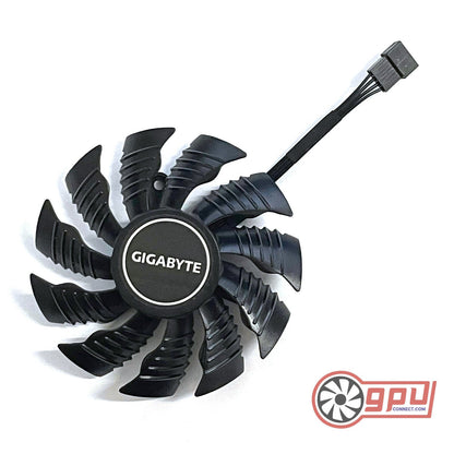 GIGABYTE RTX 2060 2070 2080 Ti GAMING WINDFORCE Cooling Fan Set 82mm - GPUCONNECT.COM