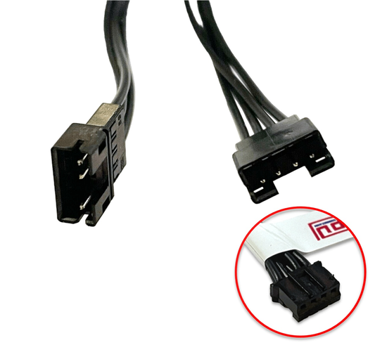 GPU to 2x GPU Fan Header Splitter for Graphics Cards 10cm - GPUCONNECT.COM