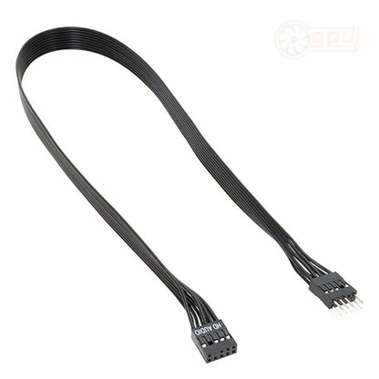 HD Audio Extension Motherboard Header 9-Pin Male to Female Adapter (30/50 cm) - GPUCONNECT.COM