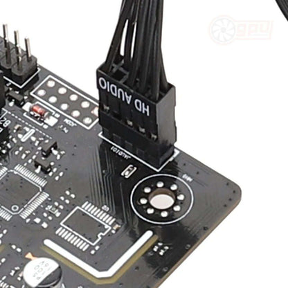 HD Audio Extension Motherboard Header 9-Pin Male to Female Adapter (30/50 cm) - GPUCONNECT.COM