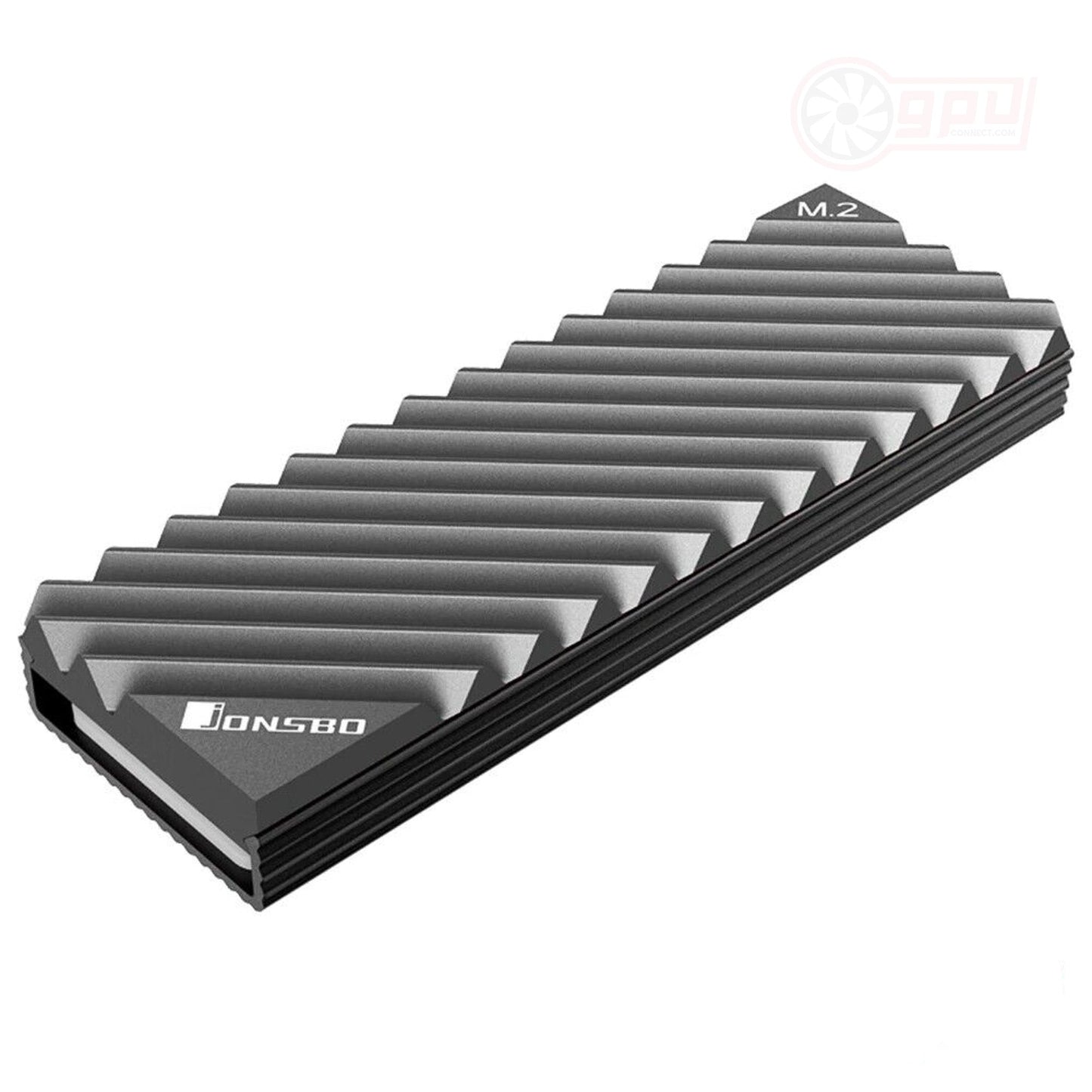Jonsbo M.2 NVME Heatsink Cooling Pads SSD Radiator Grey / Silver - GPUCONNECT.COM