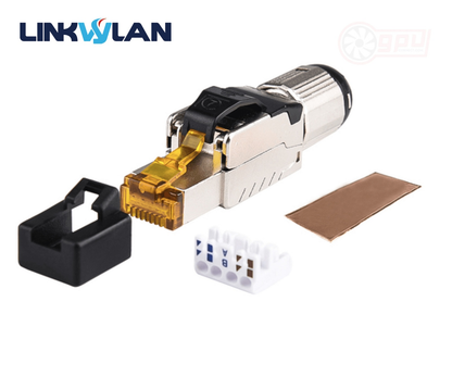 LinkWyLAN CAT 6A / 7 / 8 RJ45 Field Termination Plugs - GPUCONNECT.COM