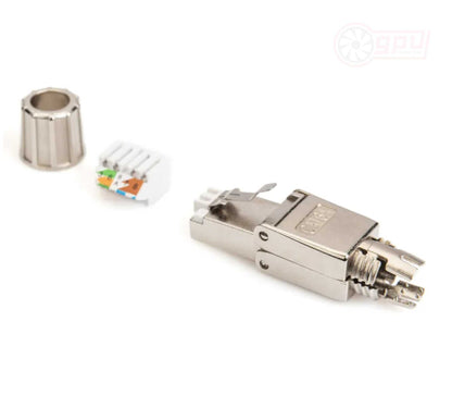 LinkWyLAN RJ45 Field Connector Toolless Network Plug Quick Easy 10GbE - GPUCONNECT.COM