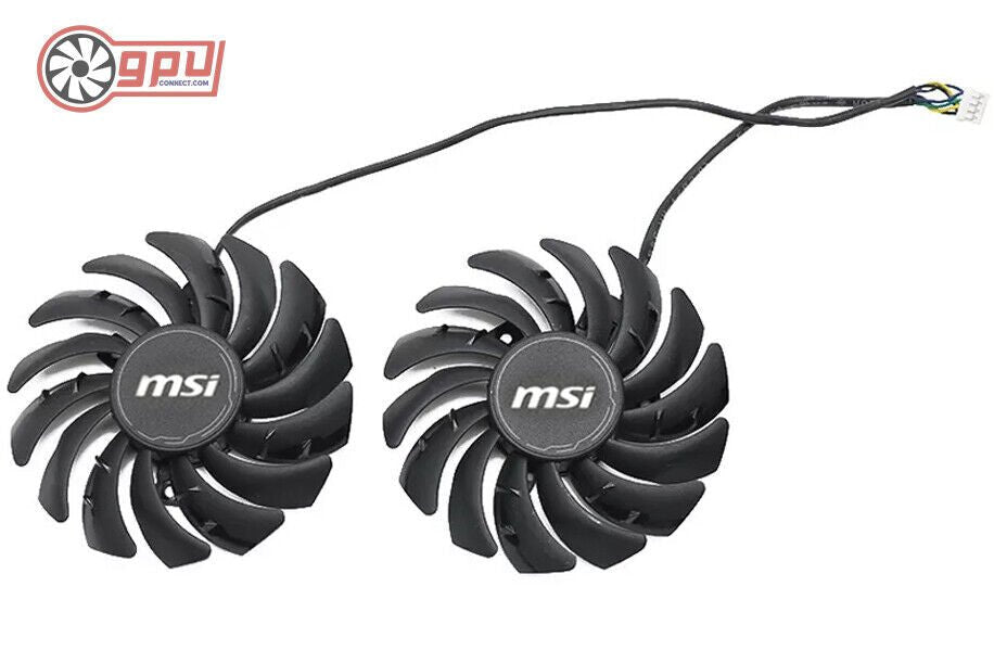 MSI 3060 3060Ti 3070 3080 3080Ti 3090 RTX VENTUS 3X OC Replacement Fans - GPUCONNECT.COM