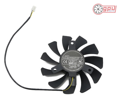 MSI Geforce GTX 750Ti 750 N740 GTX730 GTX740 R7 250 Replacement Cooling Fan - GPUCONNECT.COM