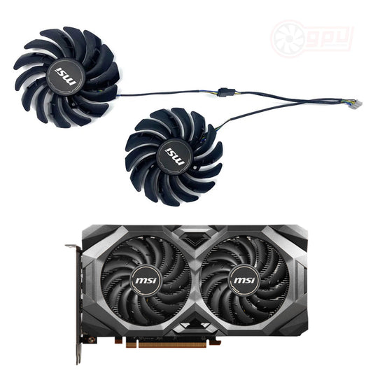 MSI Radeon RX 5600 5700 XT MECH GPU Fan Set - GPUCONNECT.COM