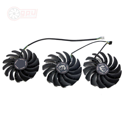 MSI RTX 2070 2080 2080 Ti GAMING X TRIO Fans - GPUCONNECT.COM