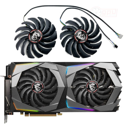 MSI RTX 2070 GAMING Z Replacement Graphics Card Card Cooling Fan - GPUCONNECT.COM