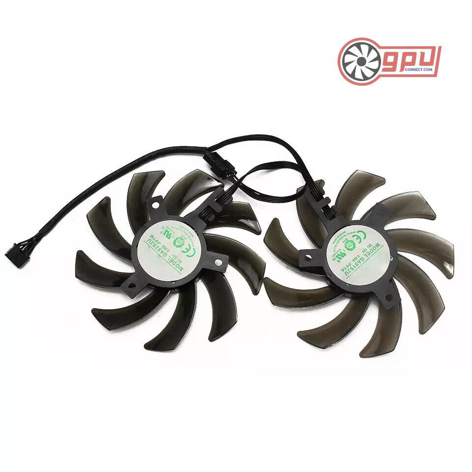 PALIT GTX 1060 1070 Ti 1080 DUAL GamingPro Replacement Fans (GA91S2H) - GPUCONNECT.COM