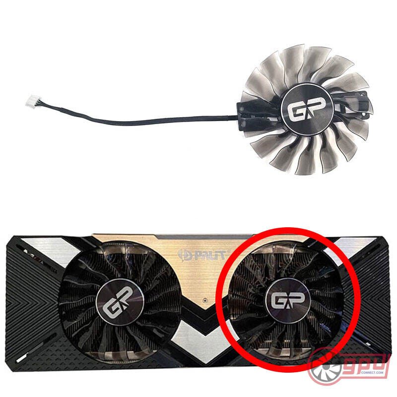 PALIT RTX 2080 Ti GamingPro OC Dual Replacement Fans