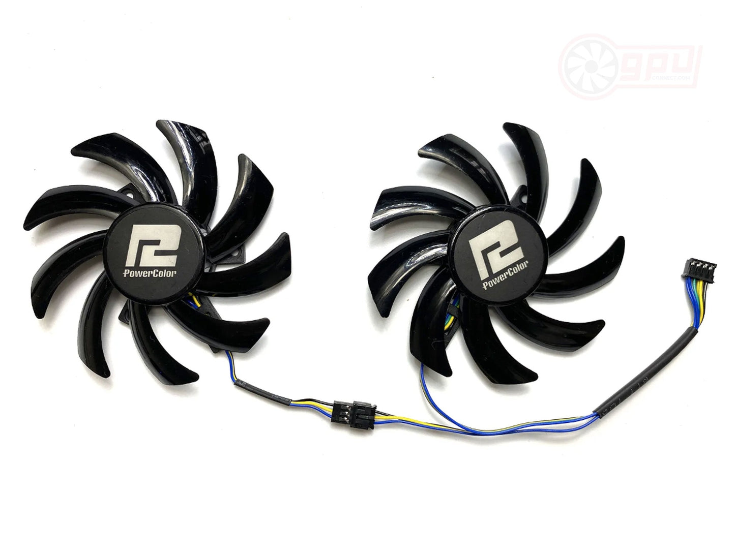 Powercolor FIGHTER RX 5700 5500 5600 6700 6600 XT 6600 Fan Set - GPUCONNECT.COM