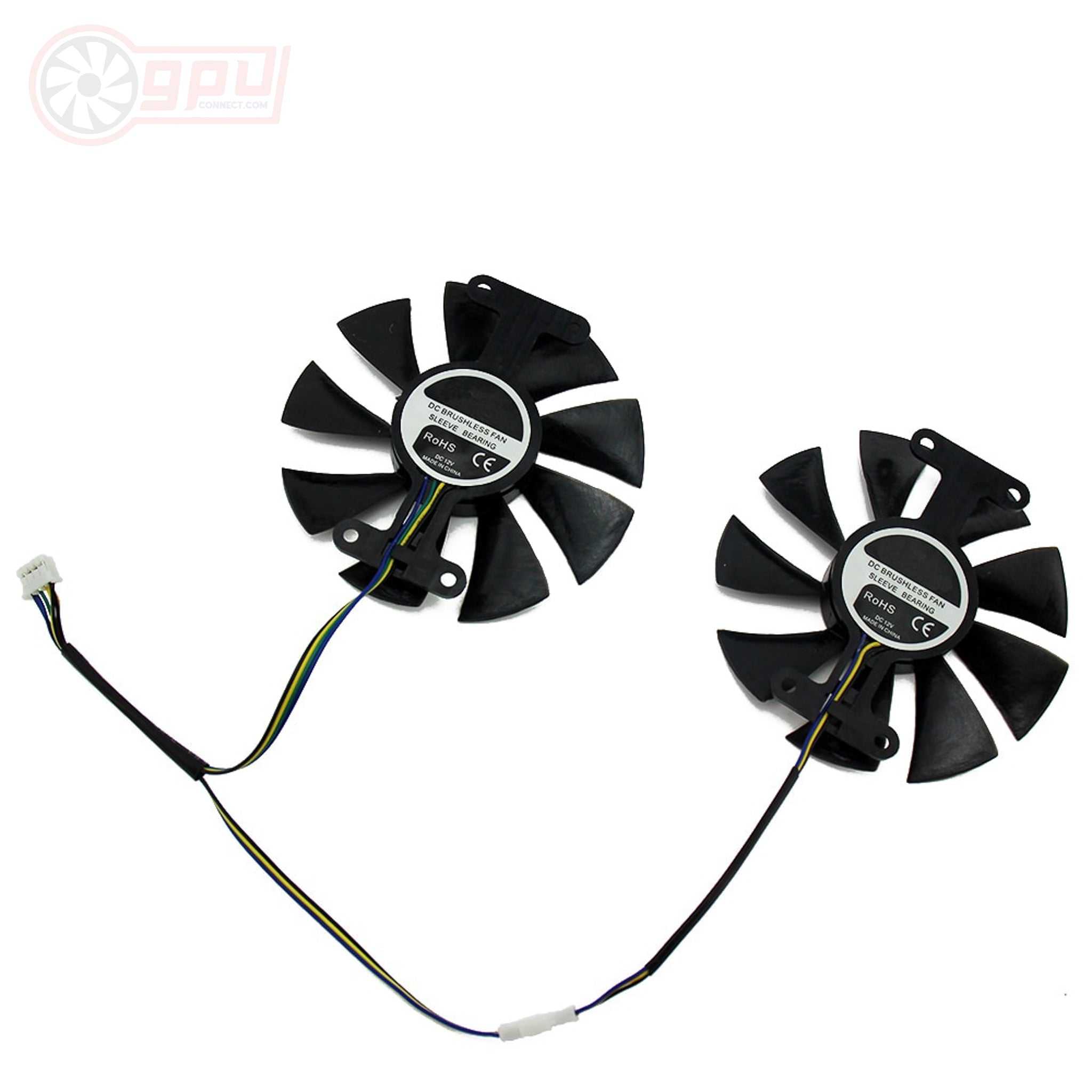 PowerColor Red Devil RX 480 470 580 GPU - Replacement Fan Set ...