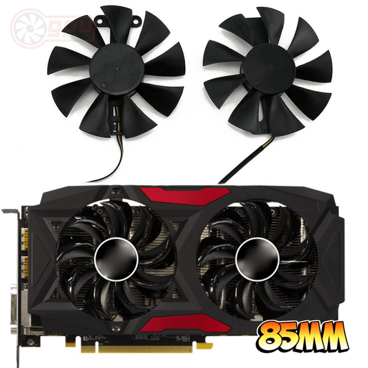 PowerColor Red Devil RX 480 470 580 GPU Fan - GPUCONNECT.COM