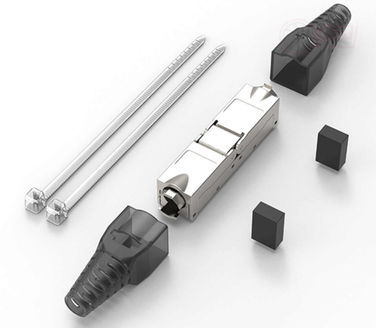 Premium RJ45 Extension Network Bridge Ethernet Passthrough Adapter ...