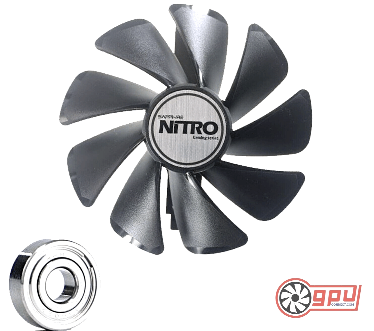 Sapphire NITRO PULSE RX 470 480 570 580 590 Replacement Fan