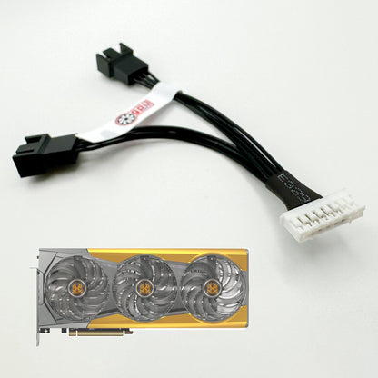 Sapphire TOXIC AMD Radeon RX 6900 XT AIR COOLED PWM Adapter Deshroud Cable - GPUCONNECT.COM
