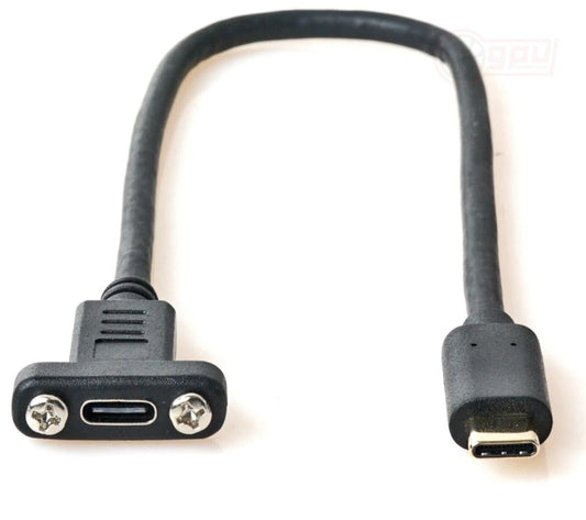 USB-C 3.1 Male to Female Data Charging Extension with Power Delivery - GPUCONNECT.COM