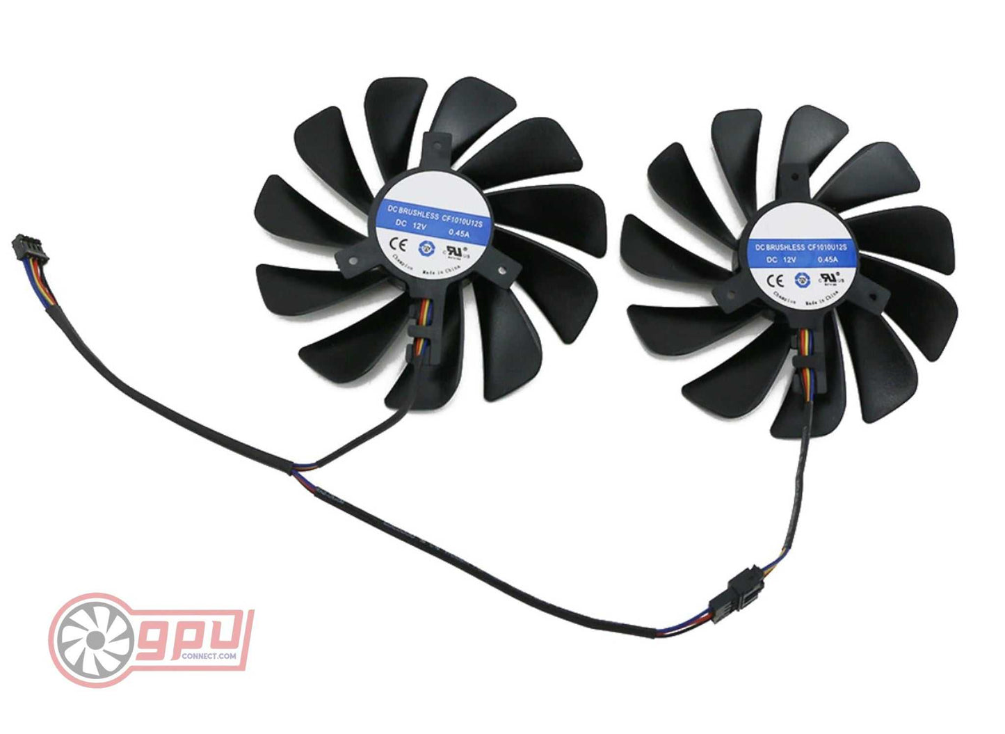 XFX RX 580 Replacement Graphics Card Fan Set - GPUCONNECT.COM