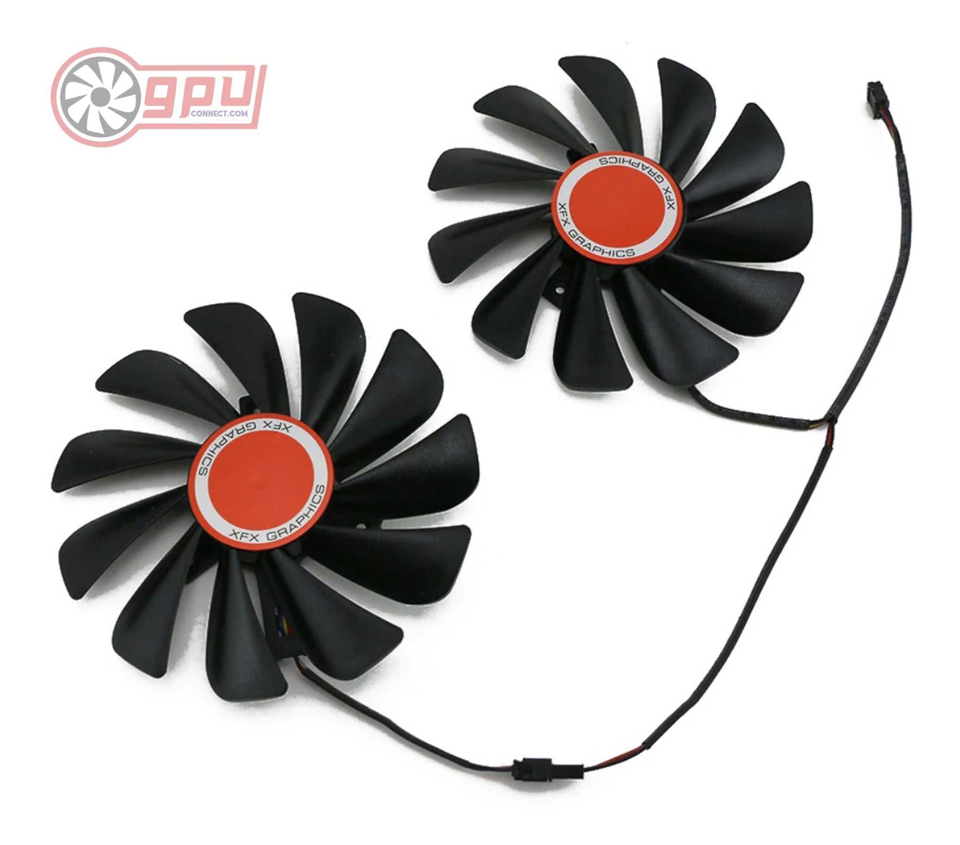 XFX RX 580 Replacement Graphics Card Fan Set - GPUCONNECT.COM