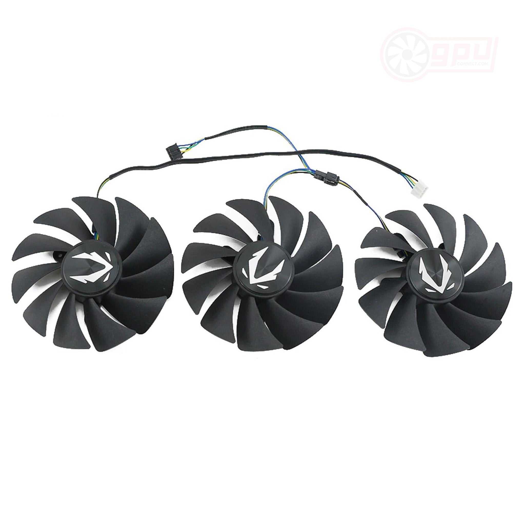 Zotac RTX 3070 Ti 3080 Ti 3090 GAMING Trinity OC Replacement Fans ...