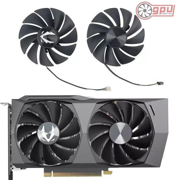 ZOTAC GAMING RTX 3060 Ti OC Twin Edge Replacement Graphics Card Fan (4 Pin) - GPUCONNECT.COM
