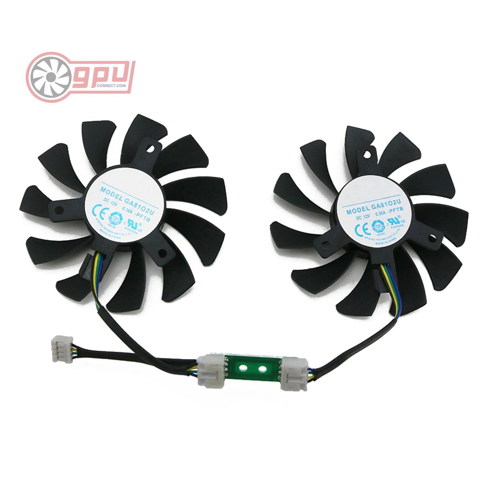 ZOTAC GeForce GTX 970 Graphics Card Cooling Fan Set - GPUCONNECT.COM