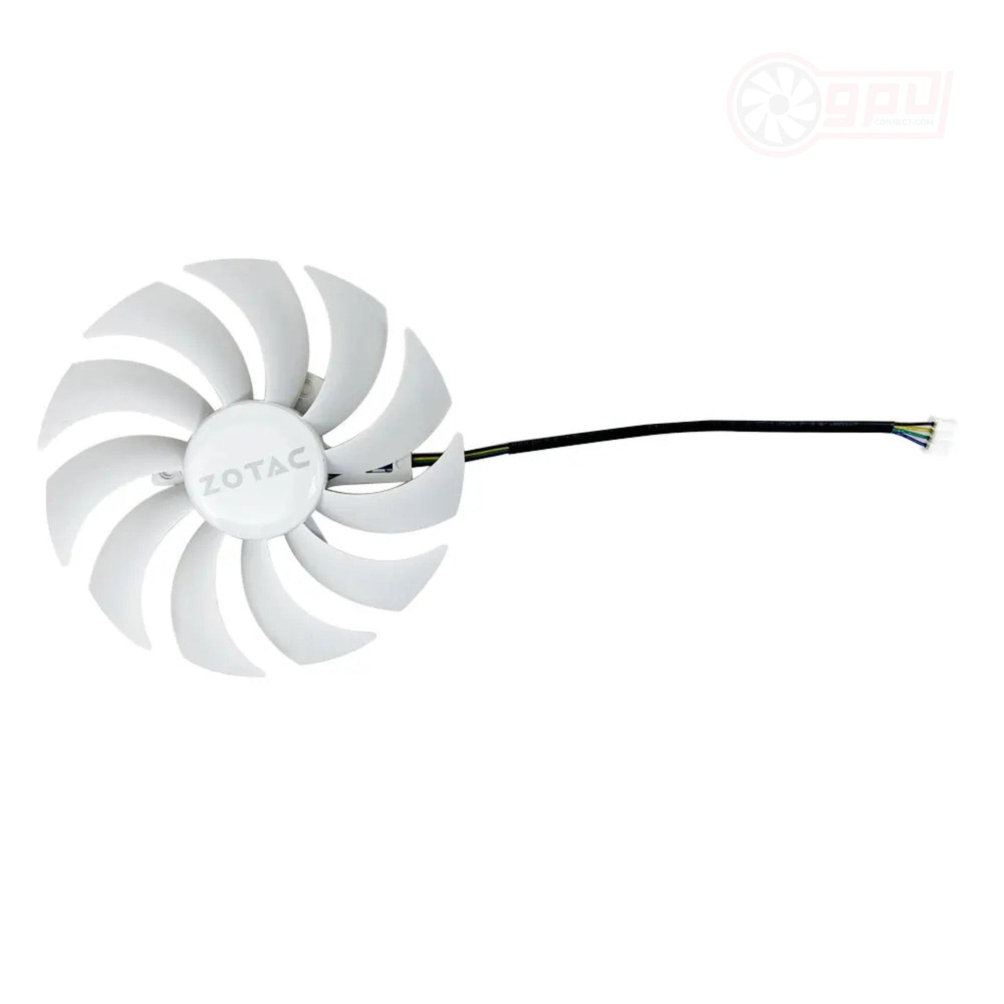 ZOTAC RTX 3060 AMP White Edition Replacement GPU Fans - GPUCONNECT.COM